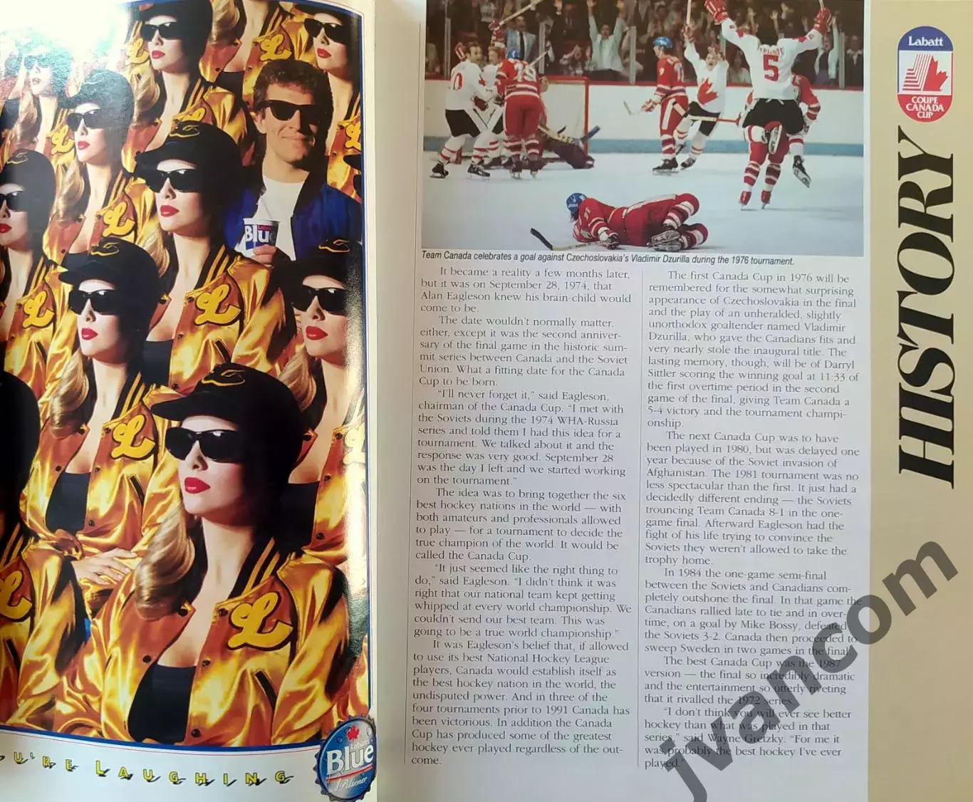 Кубок Канады / Canada Cup / Coupe Canada / 1991 год. Официальная история. Итоги. 2