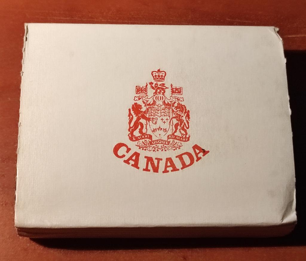 Канада 1974 год. 1 доллар Канады. 100 лет городу Ванкувер. В сувенирной упаковке 4