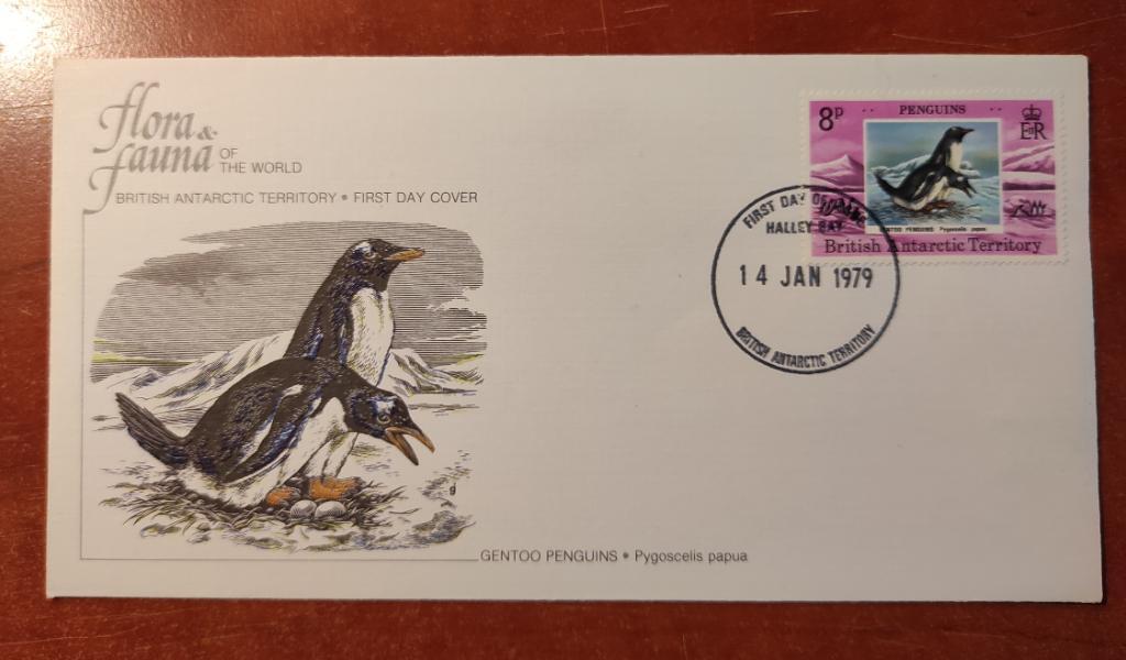 Британские Антарктические Территории. КПД . Пингвины Парка.
