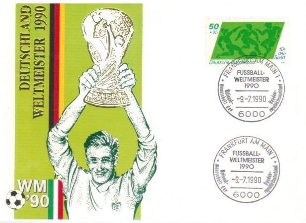 Германия 1990 год. КПД Сборная Германии по футболу - Чемпион мира 1990 года