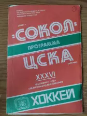 Сокол Киев - ЦСКА Москва 28.11.1981