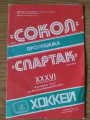 Сокол Киев - Спартак Москва 1.12.1981