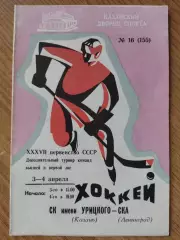 СК им.Урицкого Казань - СКА Ленинград 3-4.04.1983