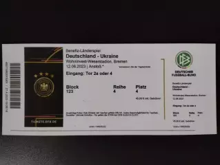 Германия - Украина 12.06.2023