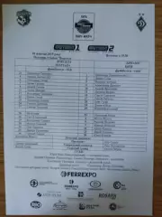 протокол, Ворскла Полтава - Динамо Киев 4.10.2015