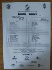 протокол, Ворскла Полтава - Шахтер Донецк 18.07.2017