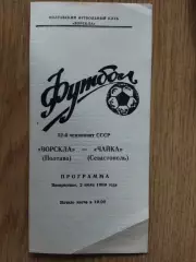 Ворскла Полтава - Чайка Севастополь.2.07.1989