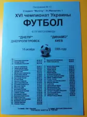Днепр Днепропетровск - Динамо Киев 14.10.2006