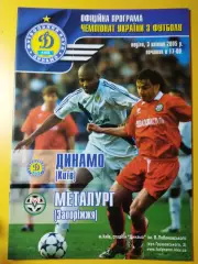 Динамо Киев - Металлург Запорожье 3.04.2005