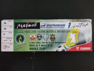 (В12) 3-й Международный турнир памяти В.В.Лобановского, 2005