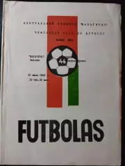 (4476) Жальгирис Вильнюс - Днепр Днепропетровск 15.06.1983