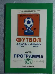 (4810) Динамо Киев - Динамо Минск 12.06.1985