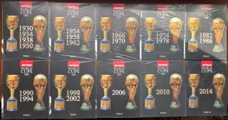 (К4) Колекція книг «World cups. Чемпіонати світу з футболу» у 10 томах 1930-2014
