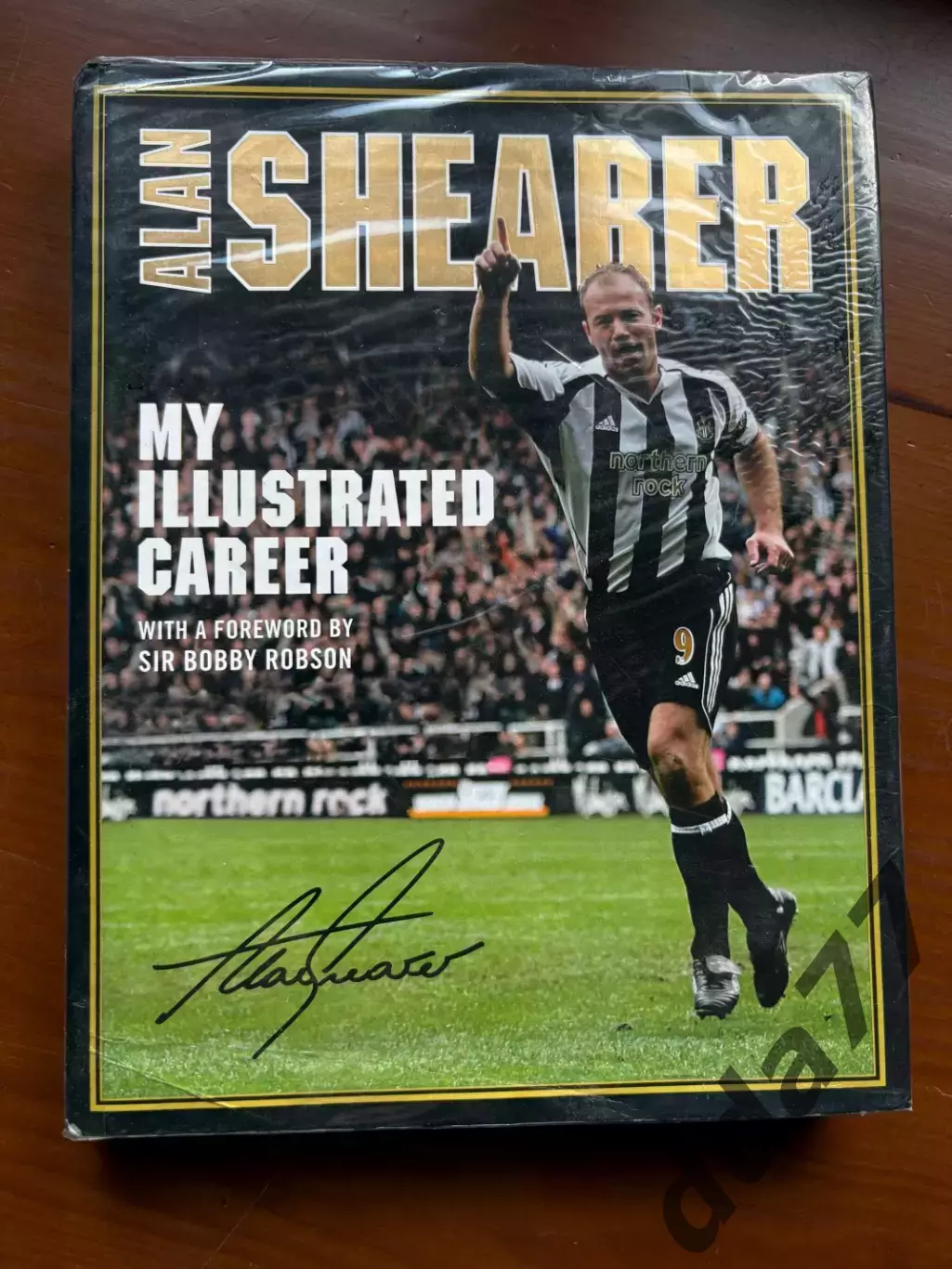 (К14) Книга Автобіографія Алана Ширера«Alan Shearer: My Illustrated Career»