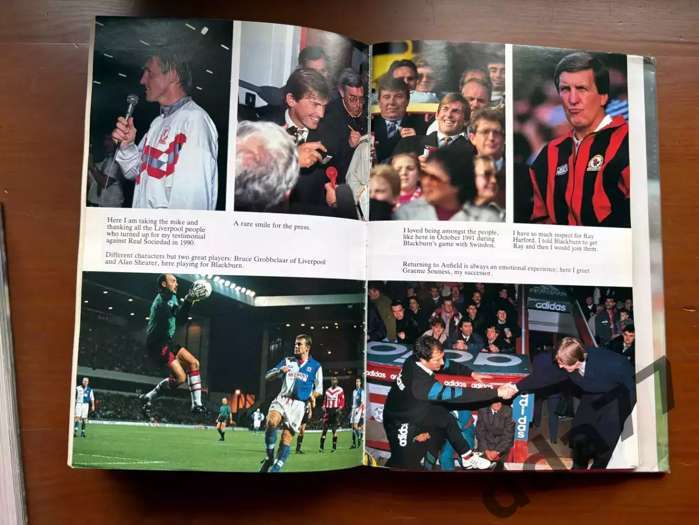 (К13) Книга автобіографія Кенні Далгліша «Dalglish: My Autobiography» (1996) 5