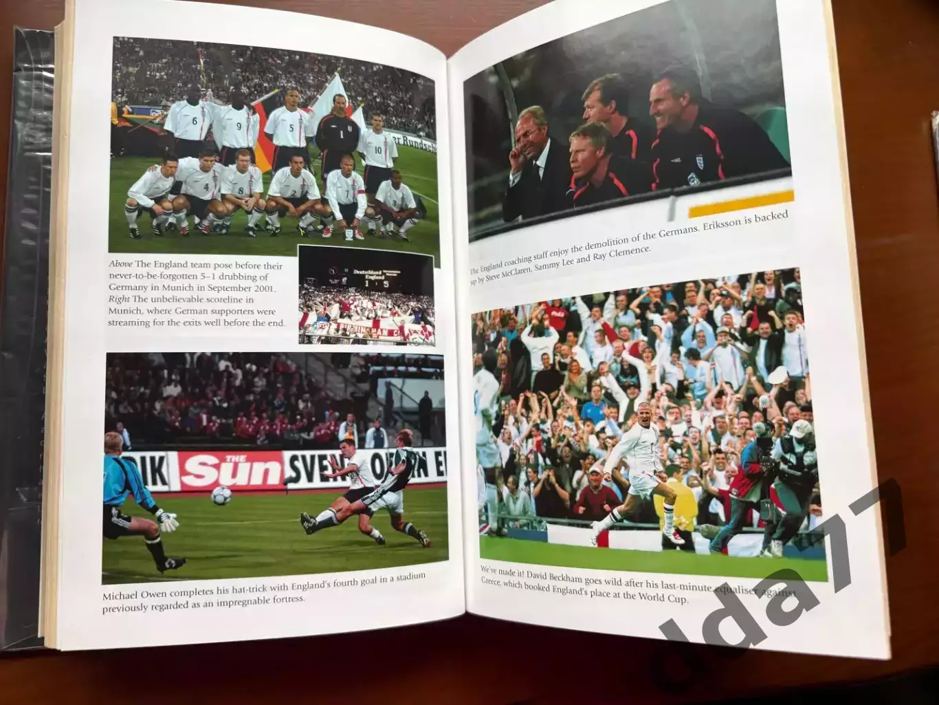 (К16) Книга Біографія Свена-Йорана Ерікссона «Sven-G?ran Eriksson» London, 2002 4