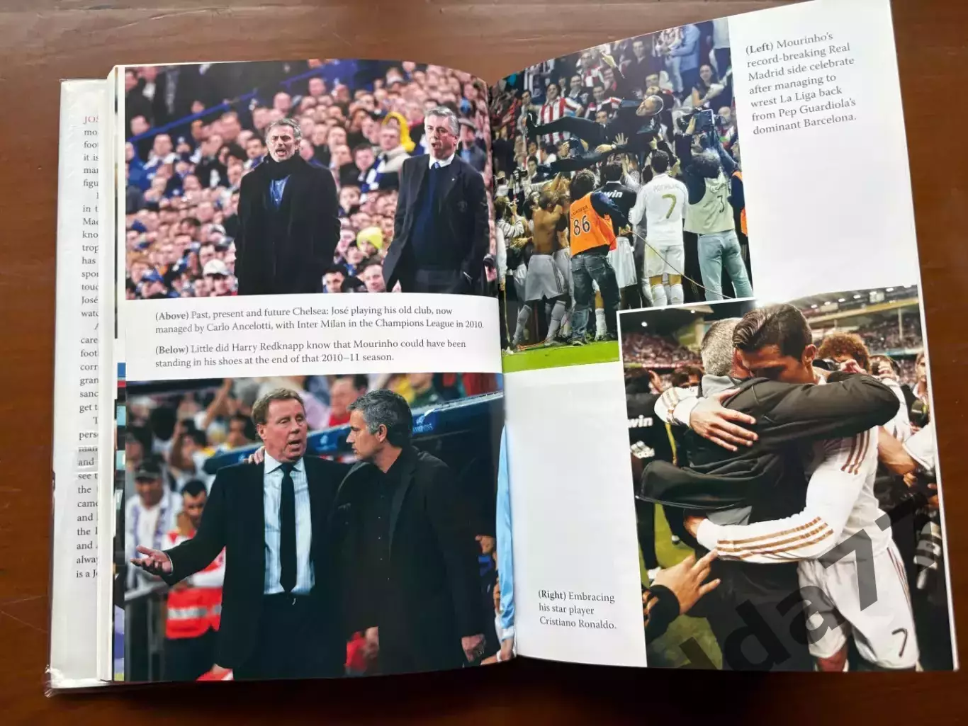 (К22) Книга Біографія Жозе Моурінью «Jose Mourinho: Up Close and Personal» 2016 4