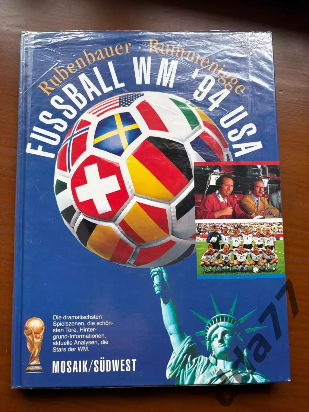 (К45) Книга Футбольний щорічник «Fussball WM '94 USA» (Мюнхен, 1994)