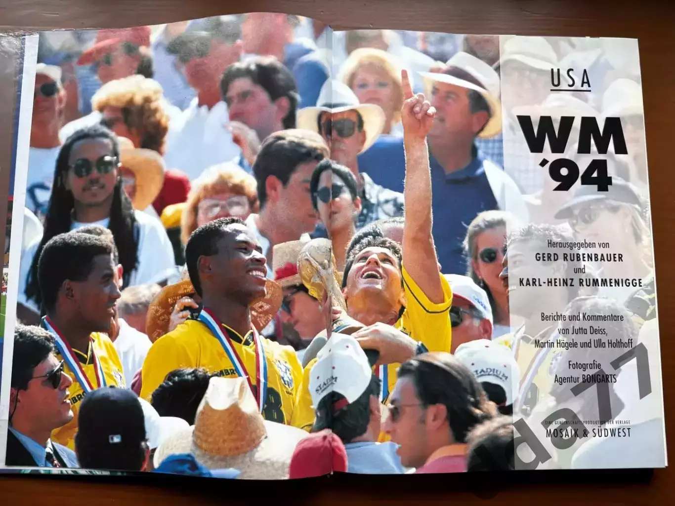 (К45) Книга Футбольний щорічник «Fussball WM '94 USA» (Мюнхен, 1994) 2