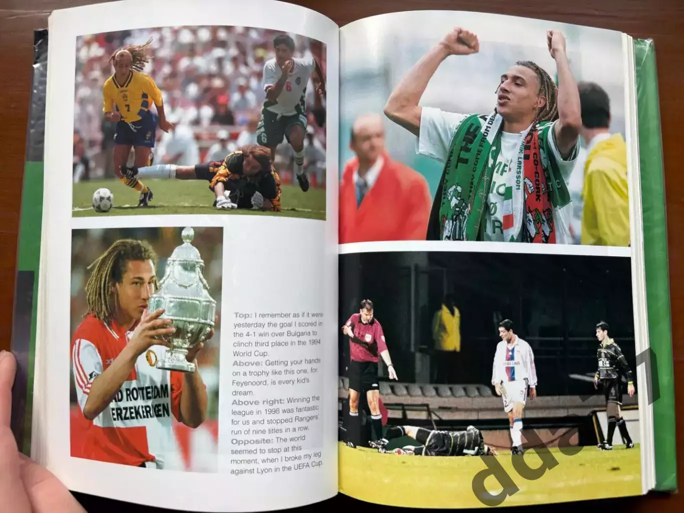 (К50) Книга Щоденник Хенріка Ларссона «Henrik Larsson: A Season in Paradise» 4