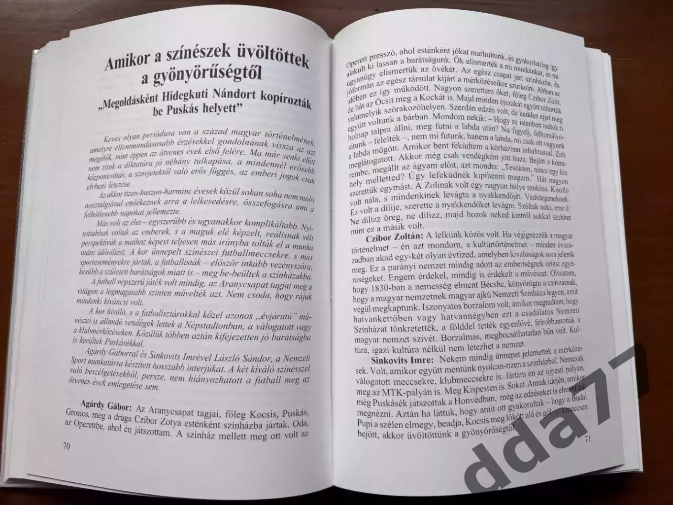 (К51) Книга Біографія Ференца Пушкаша (Будапешт, 1998) 3