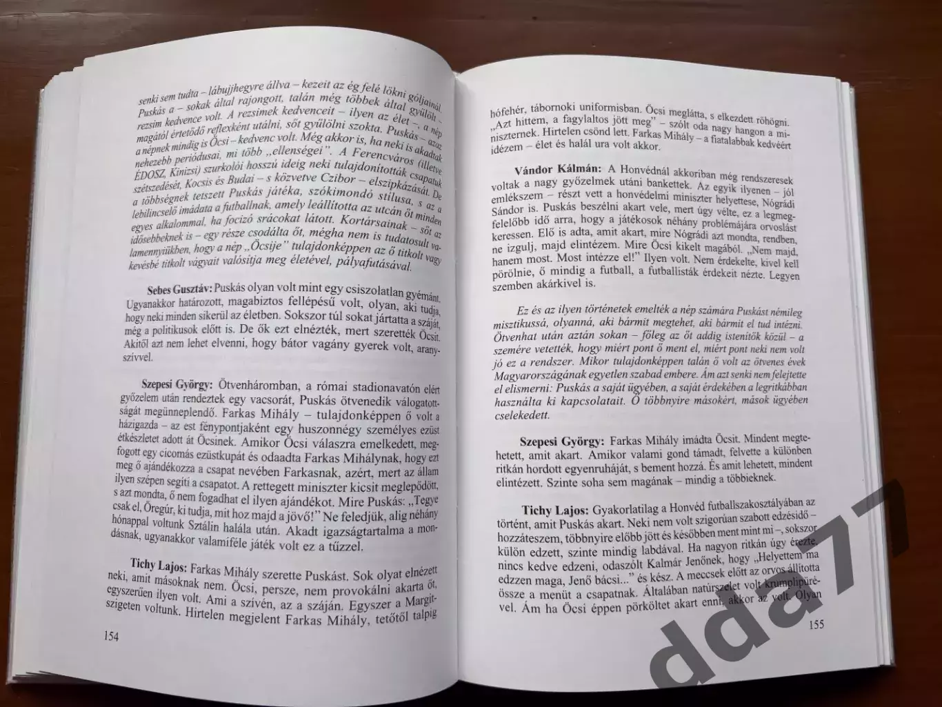 (К51) Книга Біографія Ференца Пушкаша (Будапешт, 1998) 4