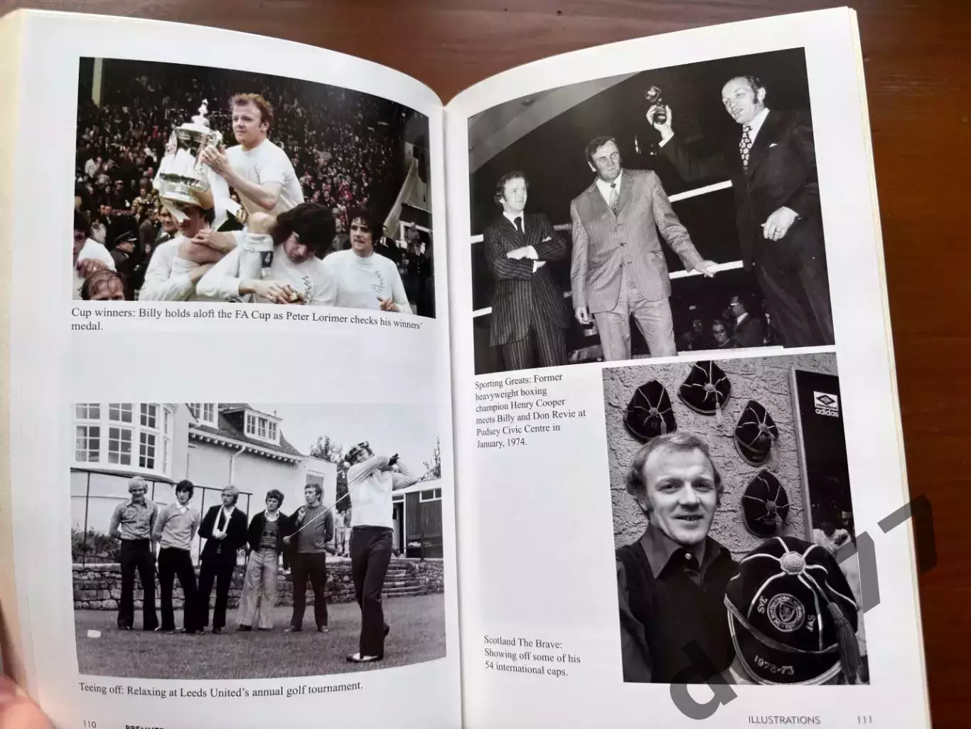 (К57) Книга Біографія Біллі Бремнера «Bremner: The Real King Billy» Leeds, 2011 4