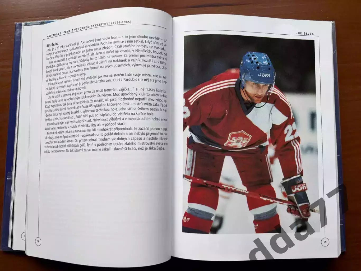 (К58) Книга Біографія Домініка Гашека «Dominik Hasek. Chytam svuj zivot» 1999 4