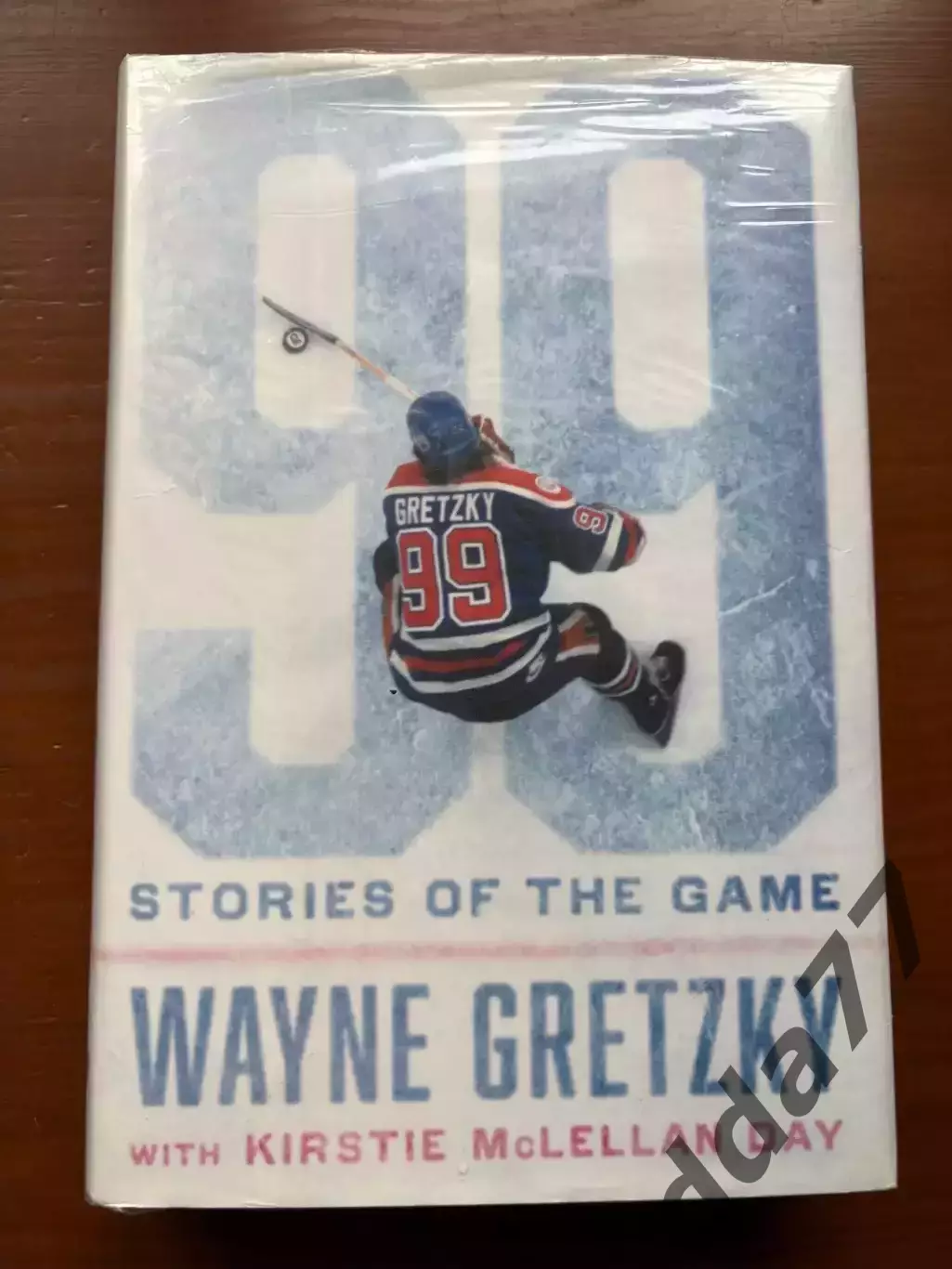 (К61) Книга Мемуари Вейна Гретцкі «99: Stories of the Game» з автографом 1