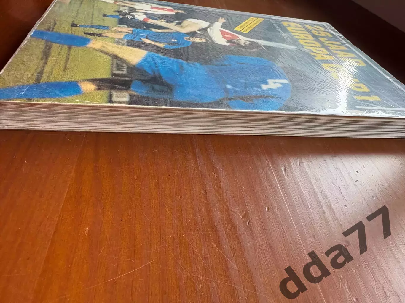 (К80) Книга «25 Jaar Europa Cup 1» Ed van Opzeeland, 1980 1