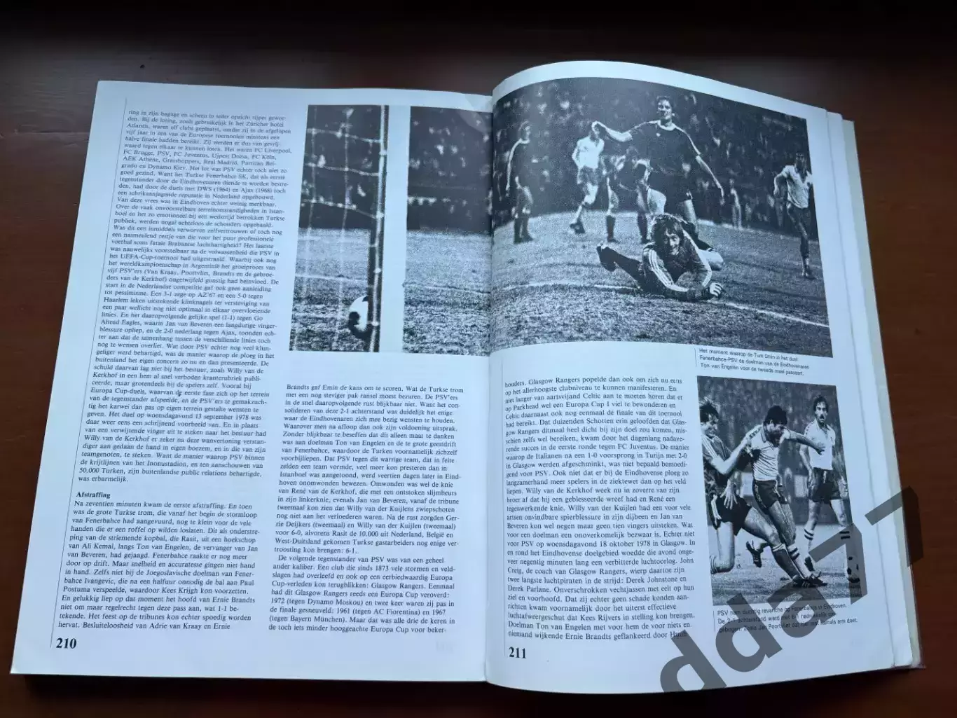 (К80) Книга «25 Jaar Europa Cup 1» Ed van Opzeeland, 1980 4