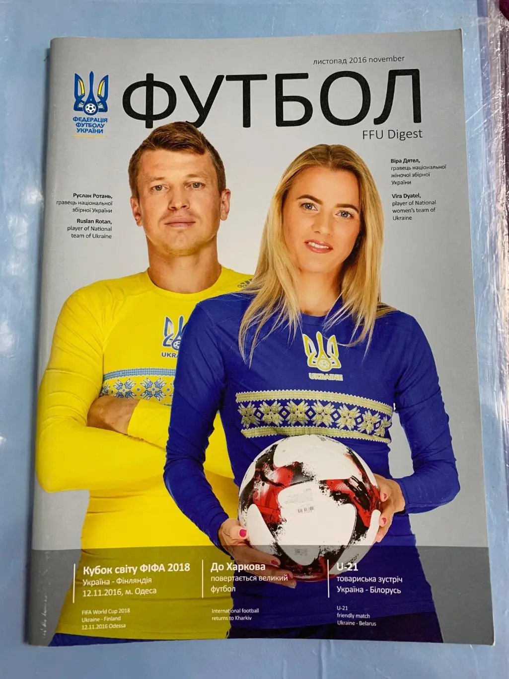 (1256) Украина-Финляндия 12.11.2016