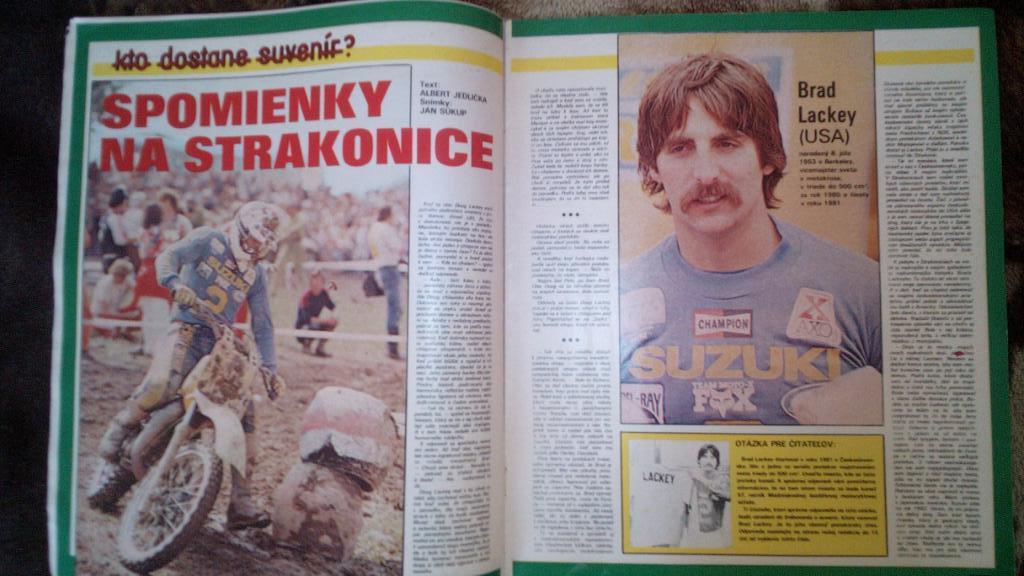 Старт,Чехословакия #44, ноябрь 1981г. Формула-1,Мотокросс 3