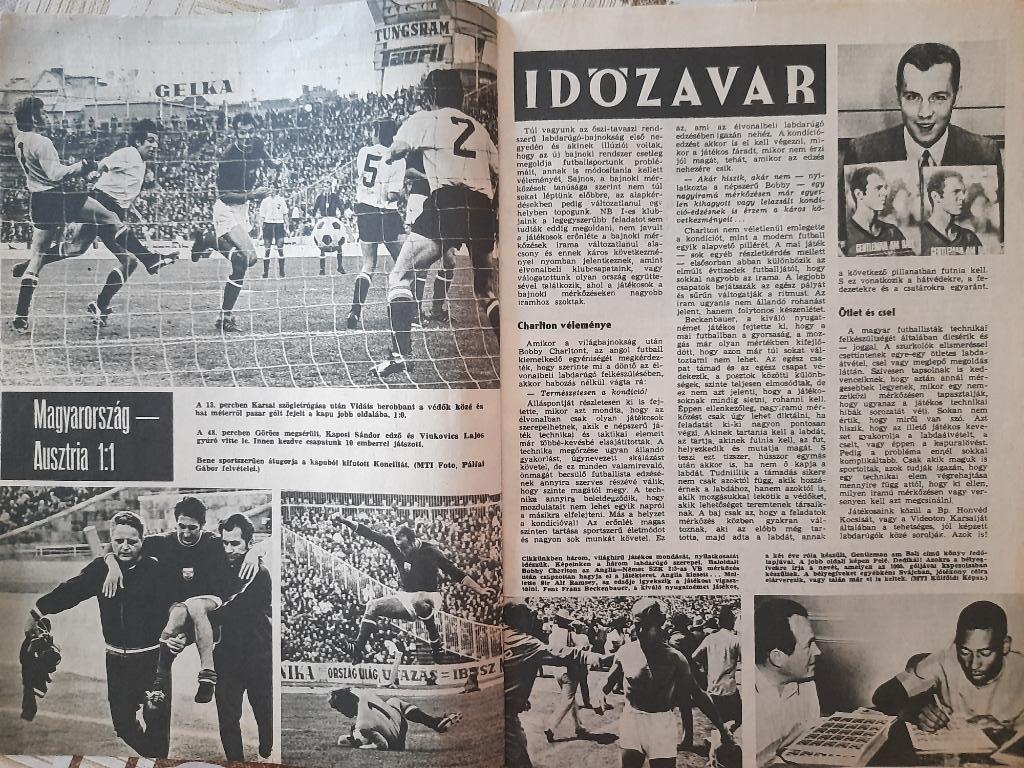 Журнал ЛабдаругашВенгрия, октябрь 1970 1