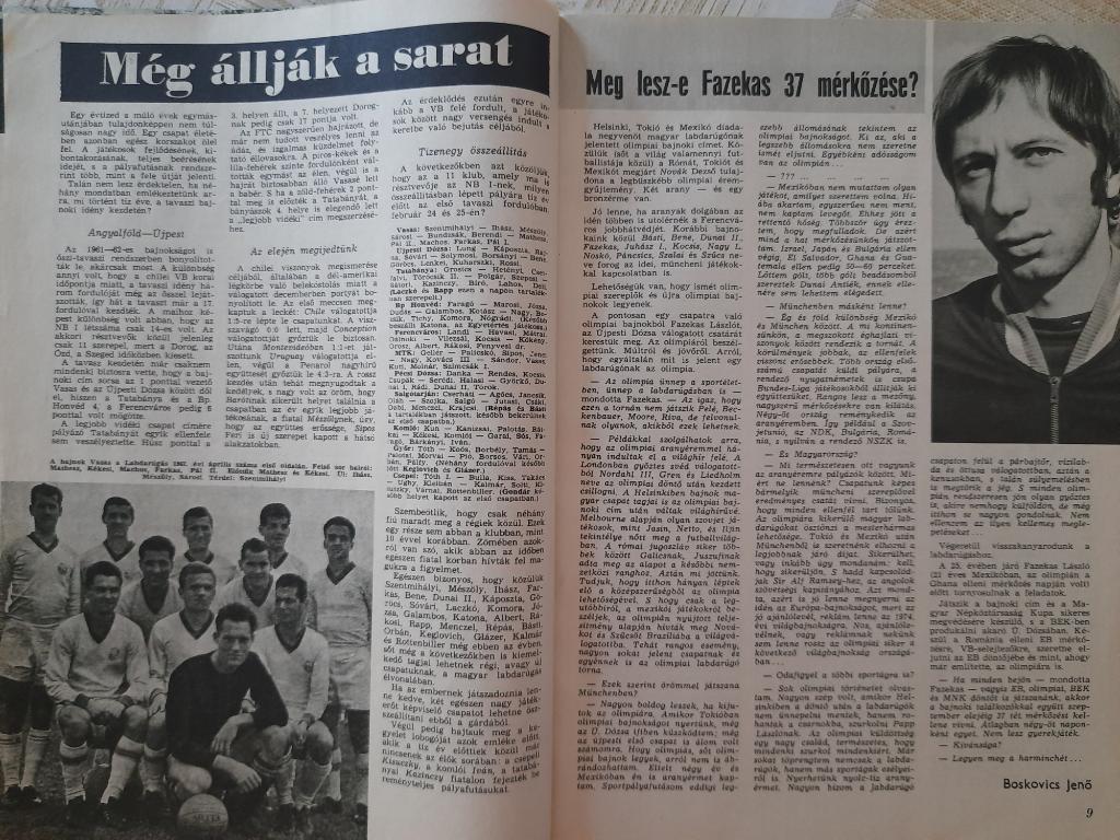 Журнал ЛабдаругашВенгрия, март 1972 3