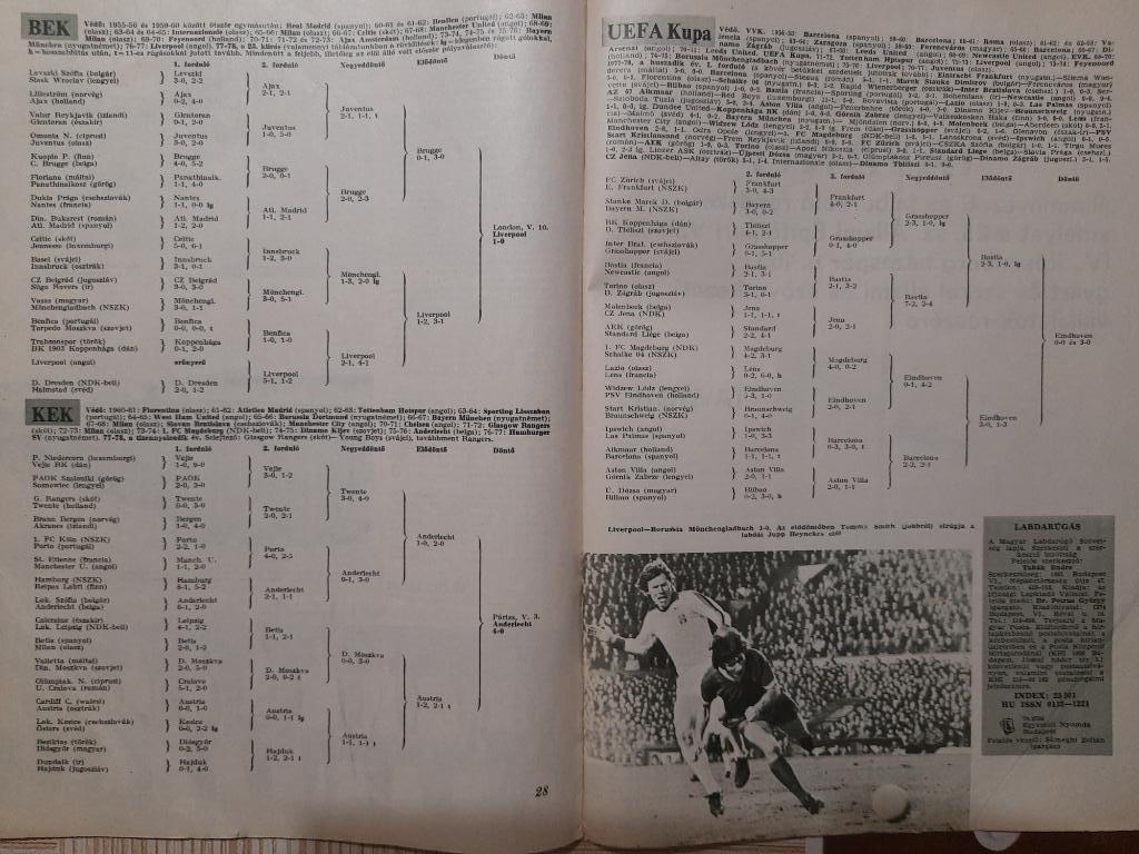 Журнал ЛабдаругашВенгрия, май 1978 6