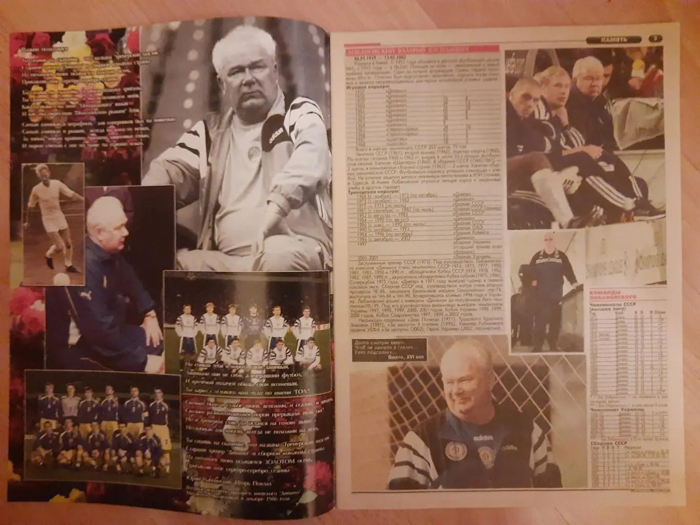 еженедельник футбол №20 2002, Лобановский. 1