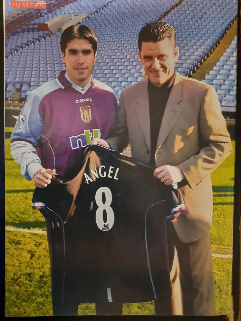 еженедельник Футбол #3, 2001. Кэмпбелл,Фиго и Эйсебио,Анхел. 3