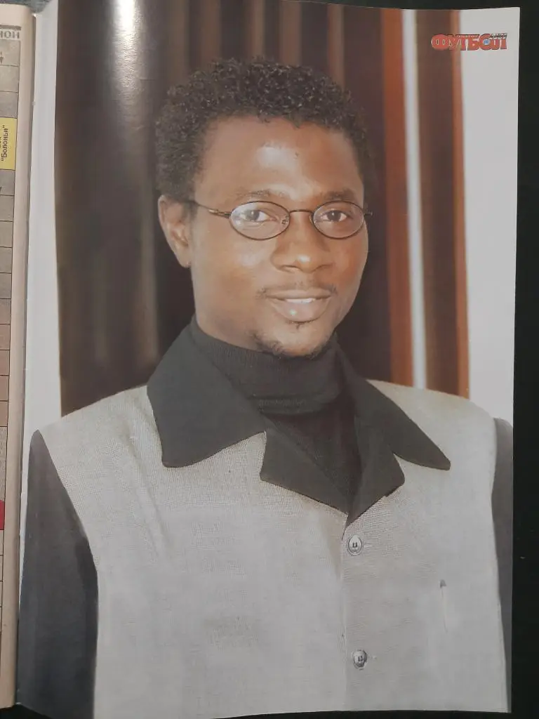 еженедельник Футбол #4, 2001. Каладзе,Агахова,Гроббелаар. 2