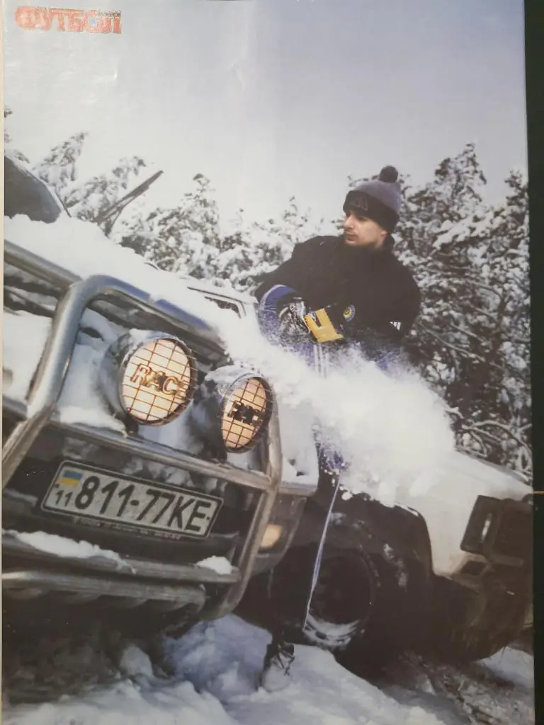 еженедельник Футбол #8 2001, Баттистута, Шевченко, Шовковский... 3