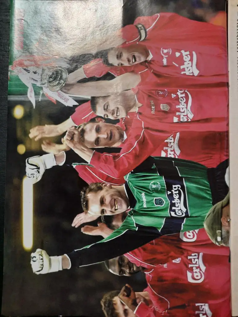 еженедельник Футбол #9 2001, Манчини,Терим,Бекхэм,Ливерпу ль. 1