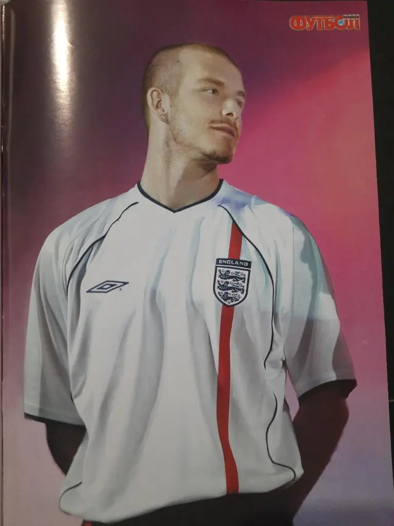 еженедельник Футбол #9 2001, Манчини,Терим,Бекхэм,Ливерпу ль. 2