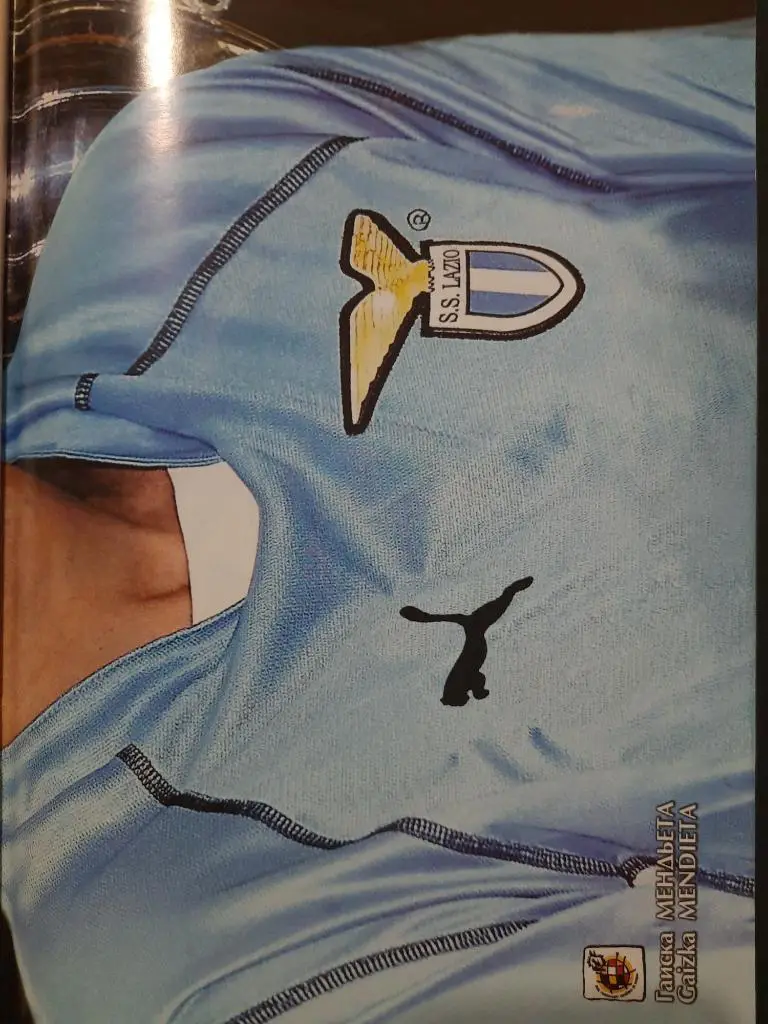 еженедельник Футбол #36 2001, Мендьета(А3,А4),С.Перхун. 2