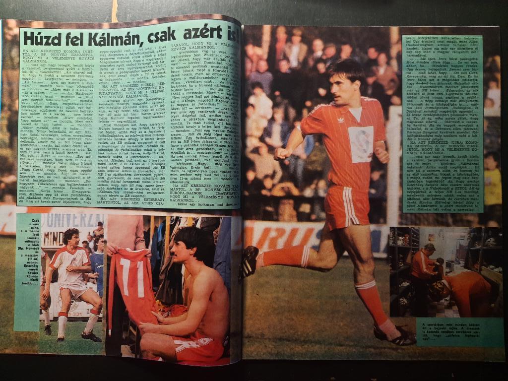 Журнал Кепеш спорт Венгрия, #8 1985г. 2