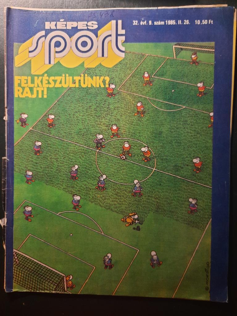 Журнал Кепеш спорт Венгрия, #9 1985г.