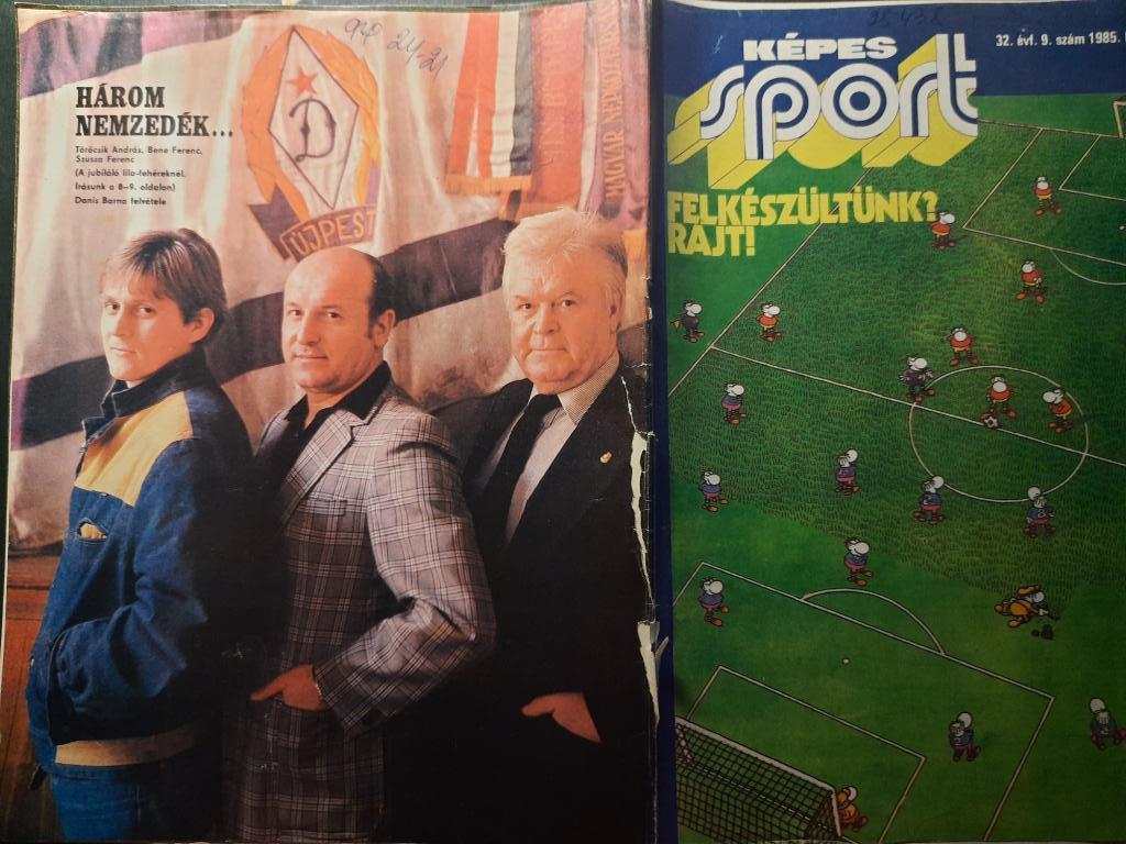Журнал Кепеш спорт Венгрия, #9 1985г. 1