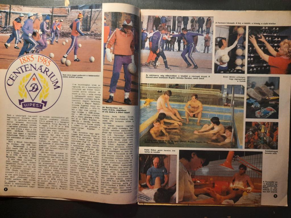 Журнал Кепеш спорт Венгрия, #9 1985г. 2