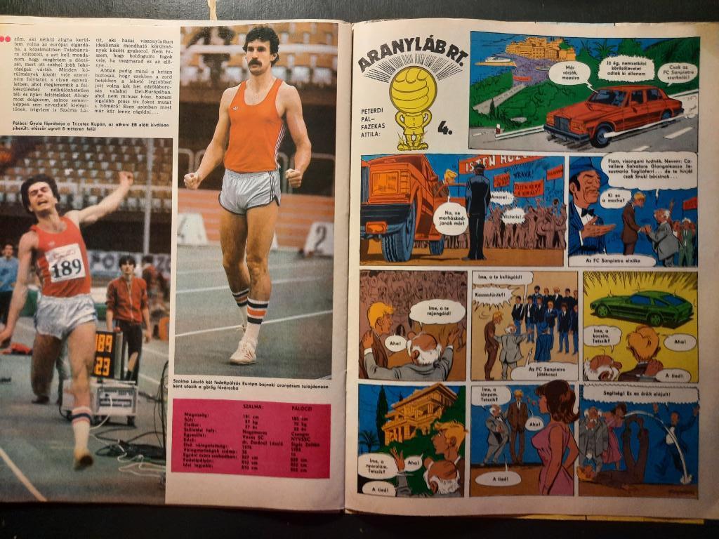 Журнал Кепеш спорт Венгрия, #9 1985г. 4