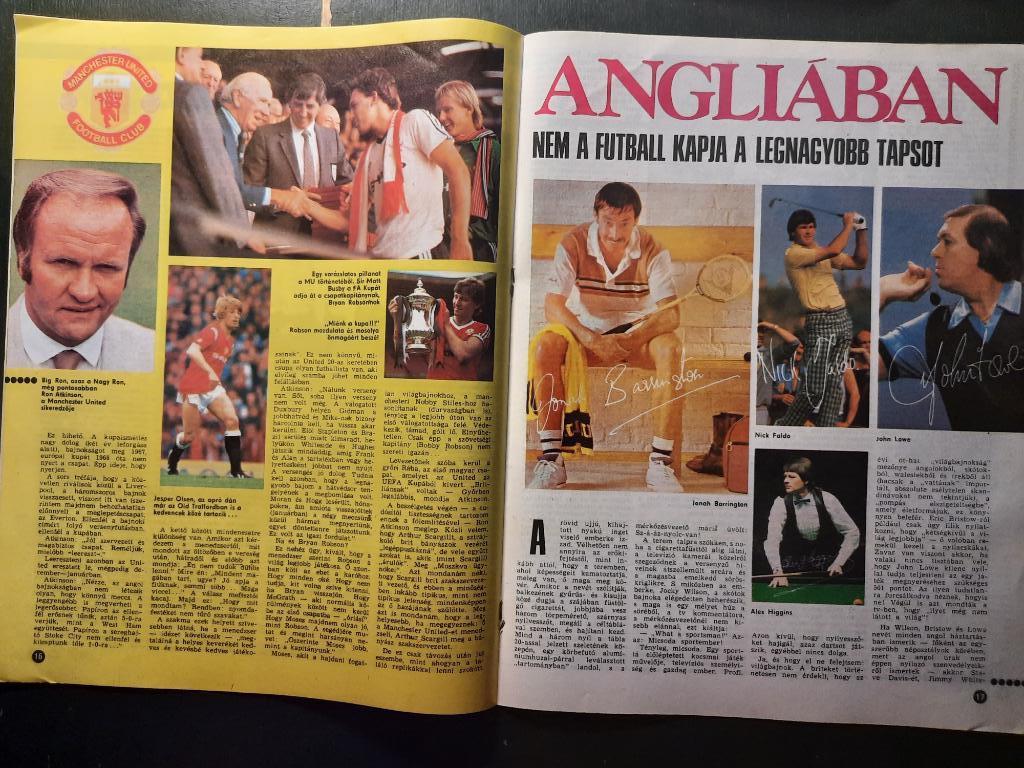 Журнал Кепеш спорт Венгрия, #10 1985г. 3