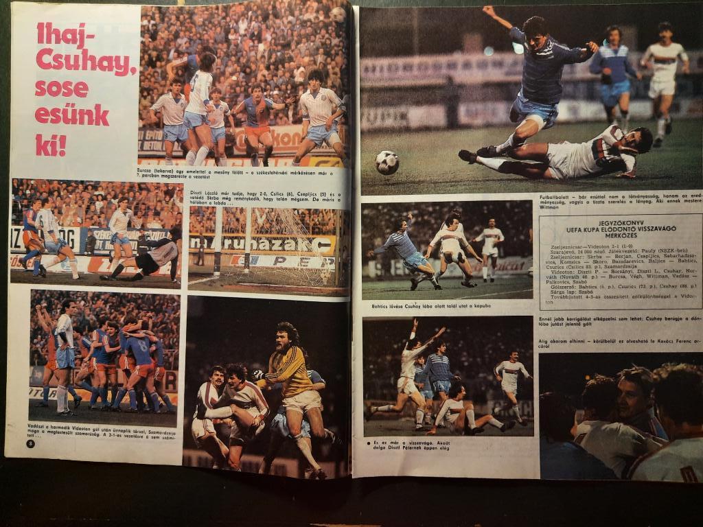 Журнал Кепеш спорт Венгрия, #18 1985г. 1